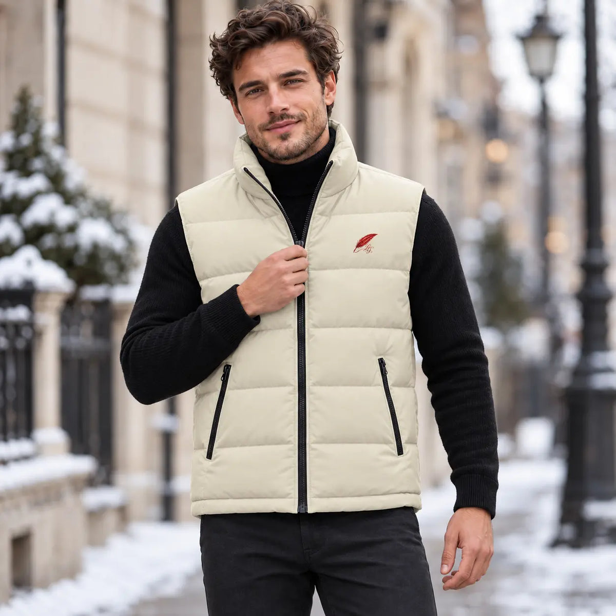Doudoune sans manches légère pour homme – Chaleur, confort & style outdoor