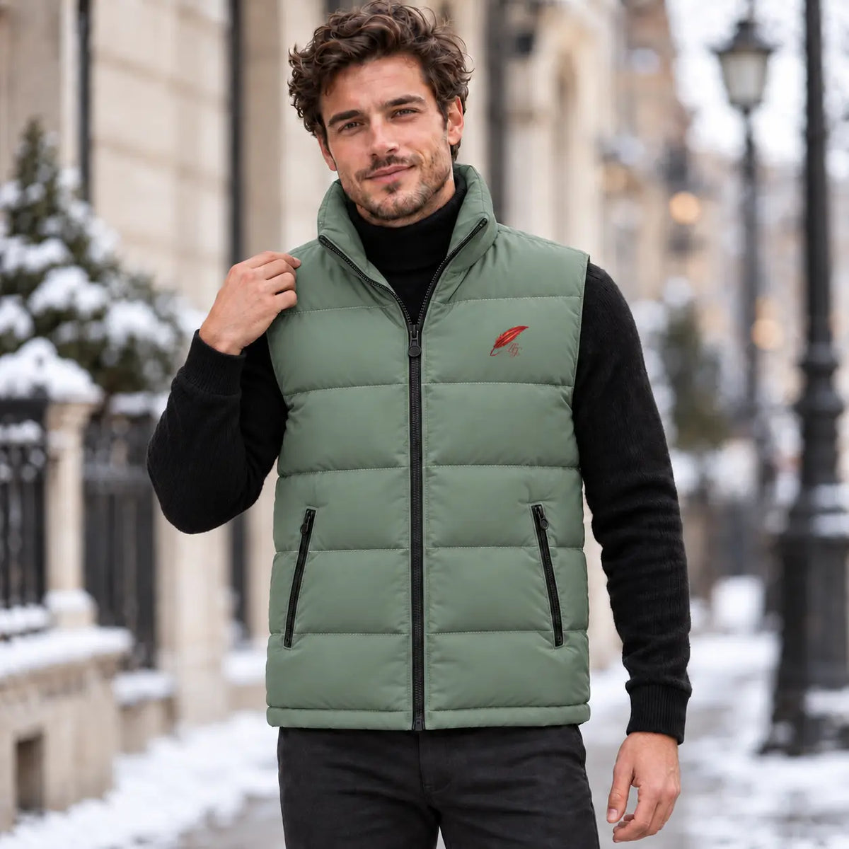 Doudoune sans manches légère pour homme – Chaleur, confort & style outdoor