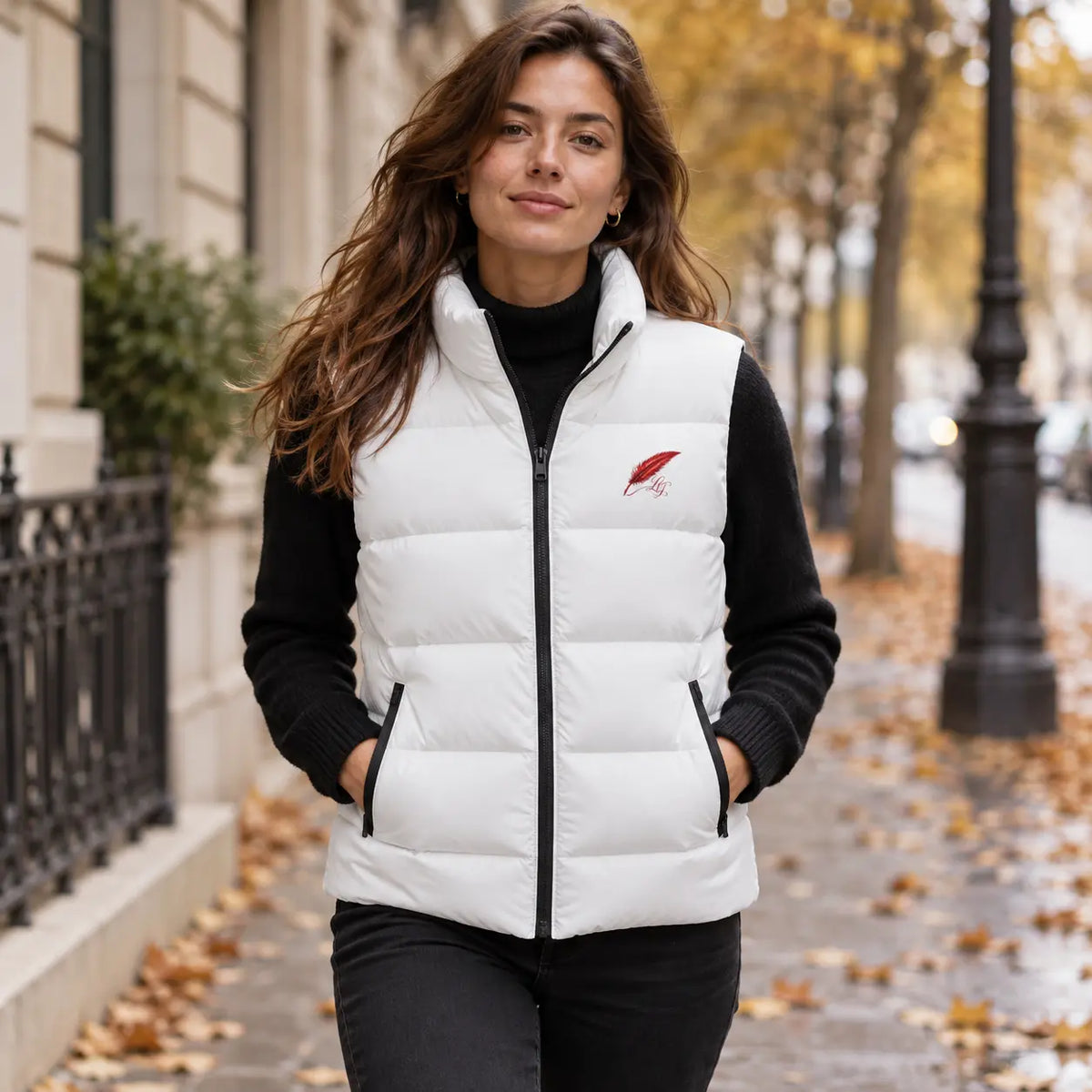 Doudoune sans manches légère pour femme – Chaleur, confort & style outdoor