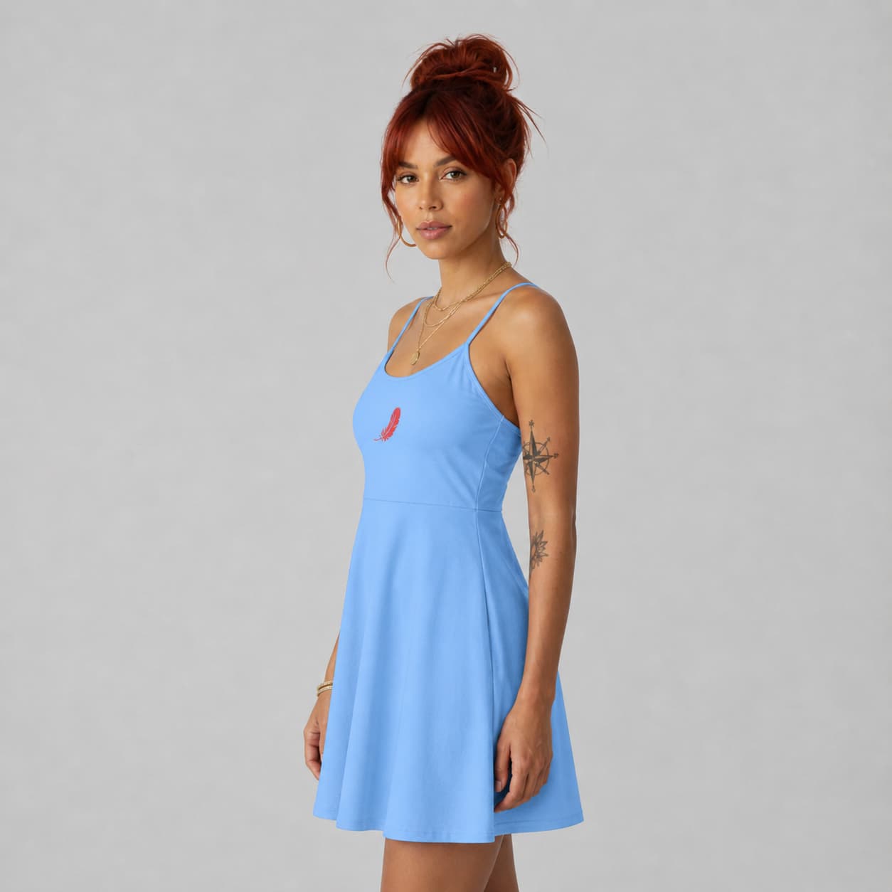 Robe à bretelles femme – Élégance légère & confort au quotidien