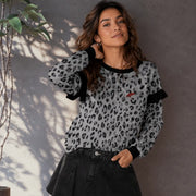 Sweat léger à volants pour femme – Féminité, confort & style décontracté