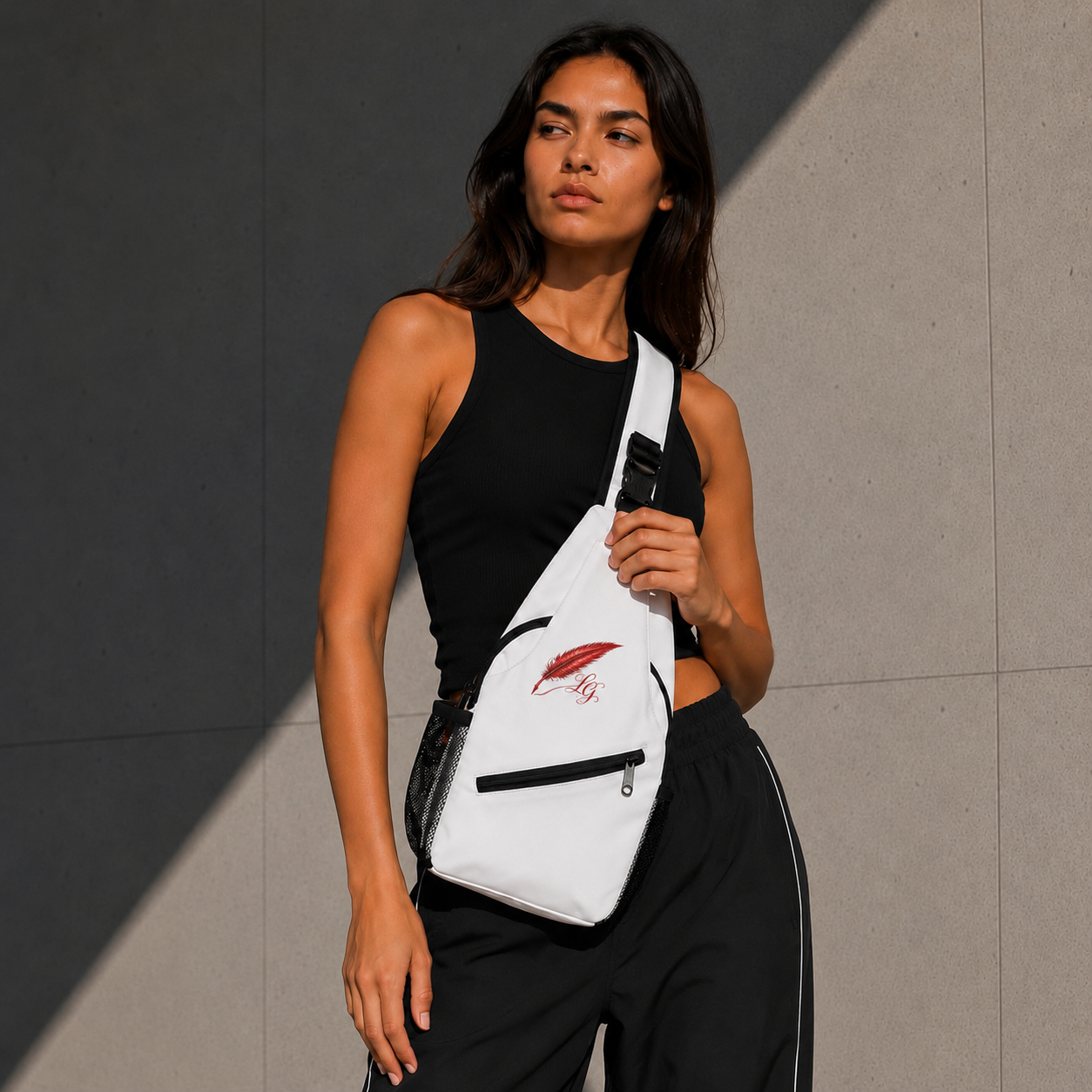 Sac bandoulière unisexe compact – Pratique, moderne et fonctionnel