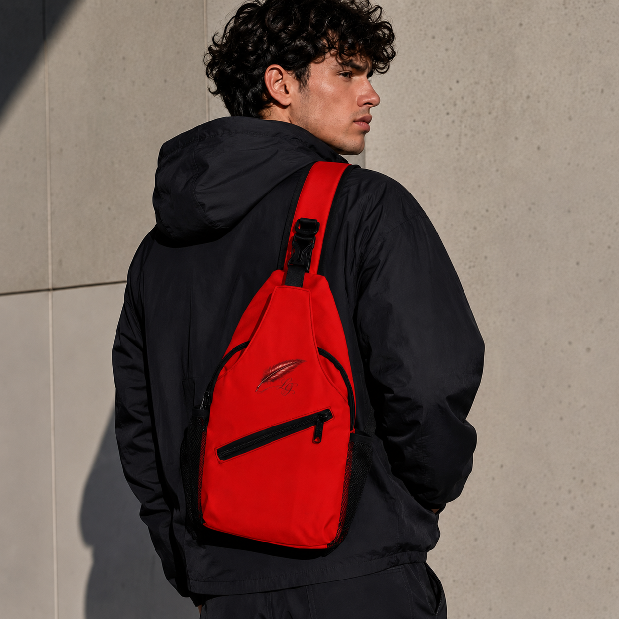 Sac bandoulière unisexe compact – Pratique, moderne et fonctionnel