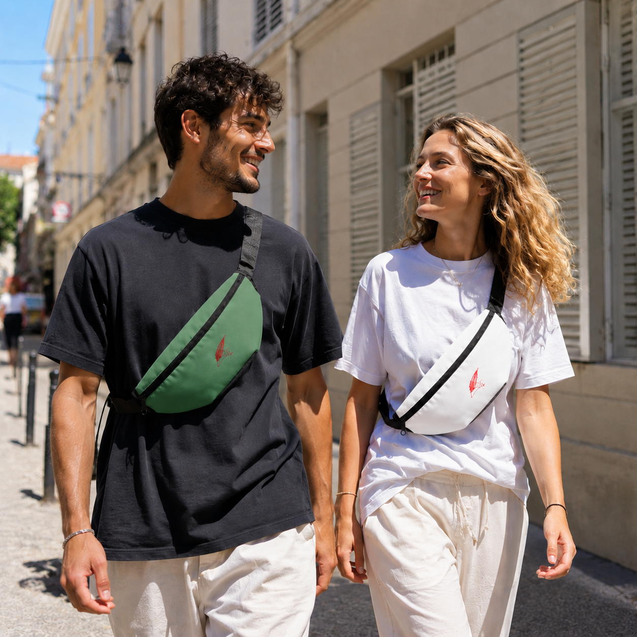Sac banane polyvalent en toile 600D – Pratique, résistant &amp; tendance