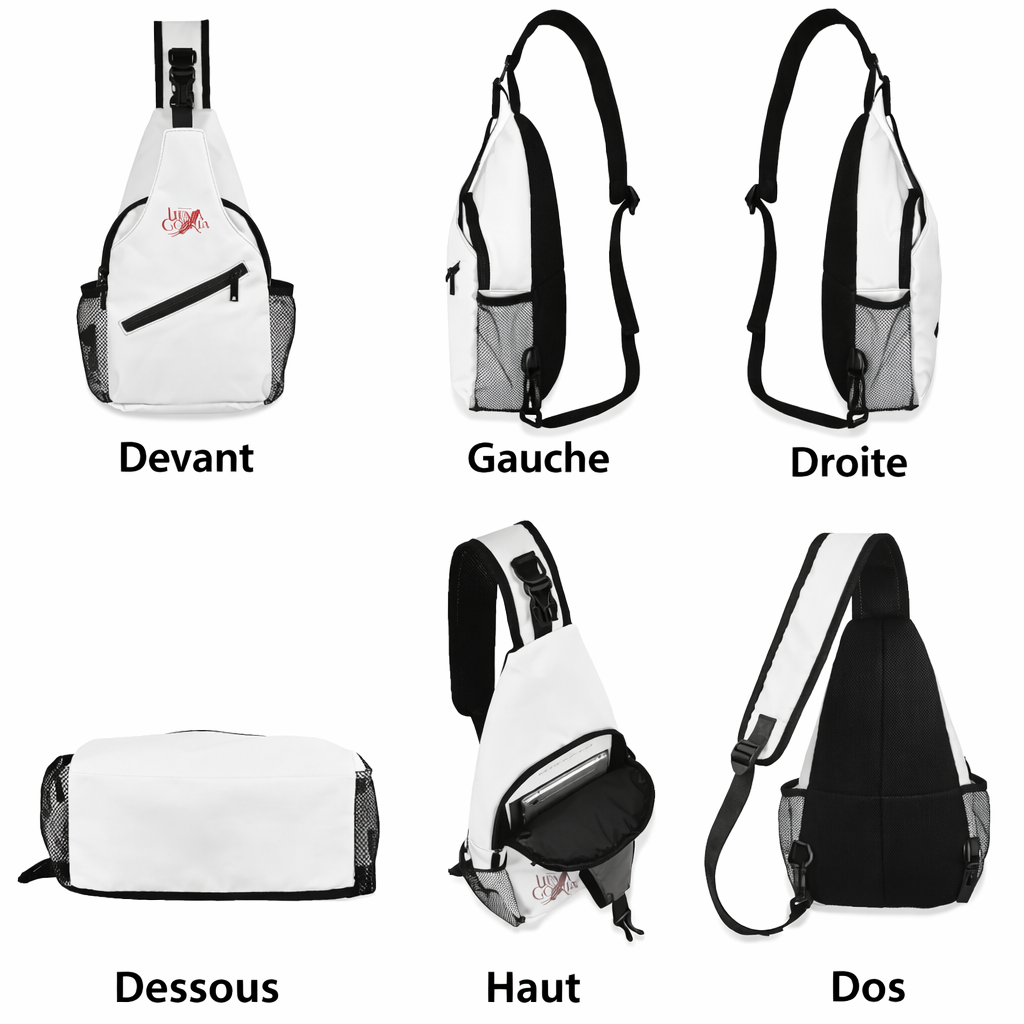 Sac bandoulière unisexe compact – Pratique, moderne et fonctionnel