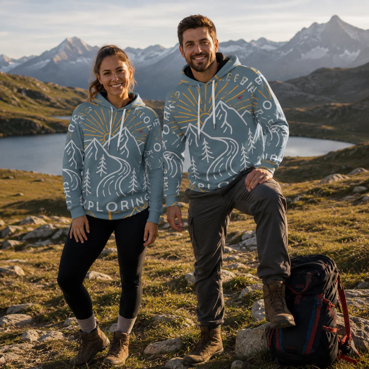 Sweat à capuche doublé polaire – Chaleur, confort & style intemporel