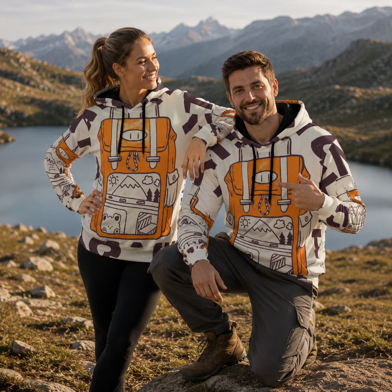 Sweat à capuche doublé polaire – Chaleur, confort & style intemporel