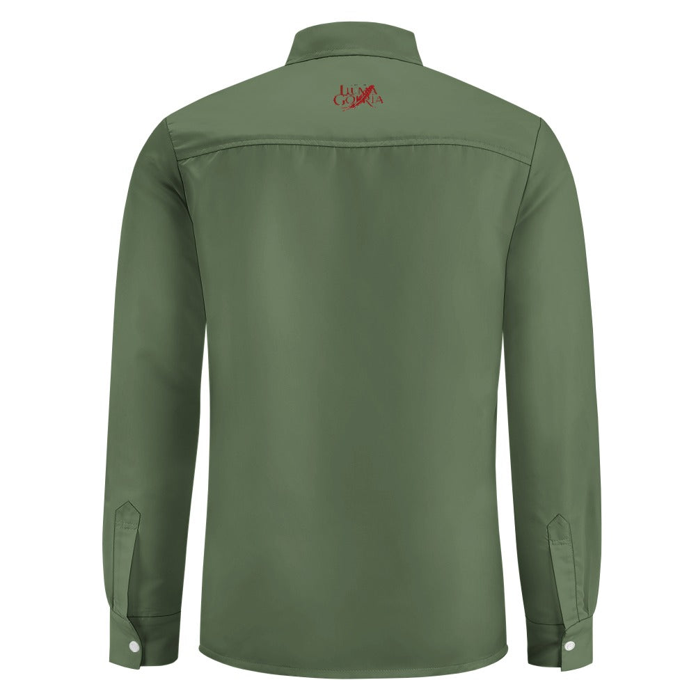 Chemise manches longues velours pêche – Ample, douce et tendance Luma Gorria vetement  Chemise manches longues Luma Gorria vêtement