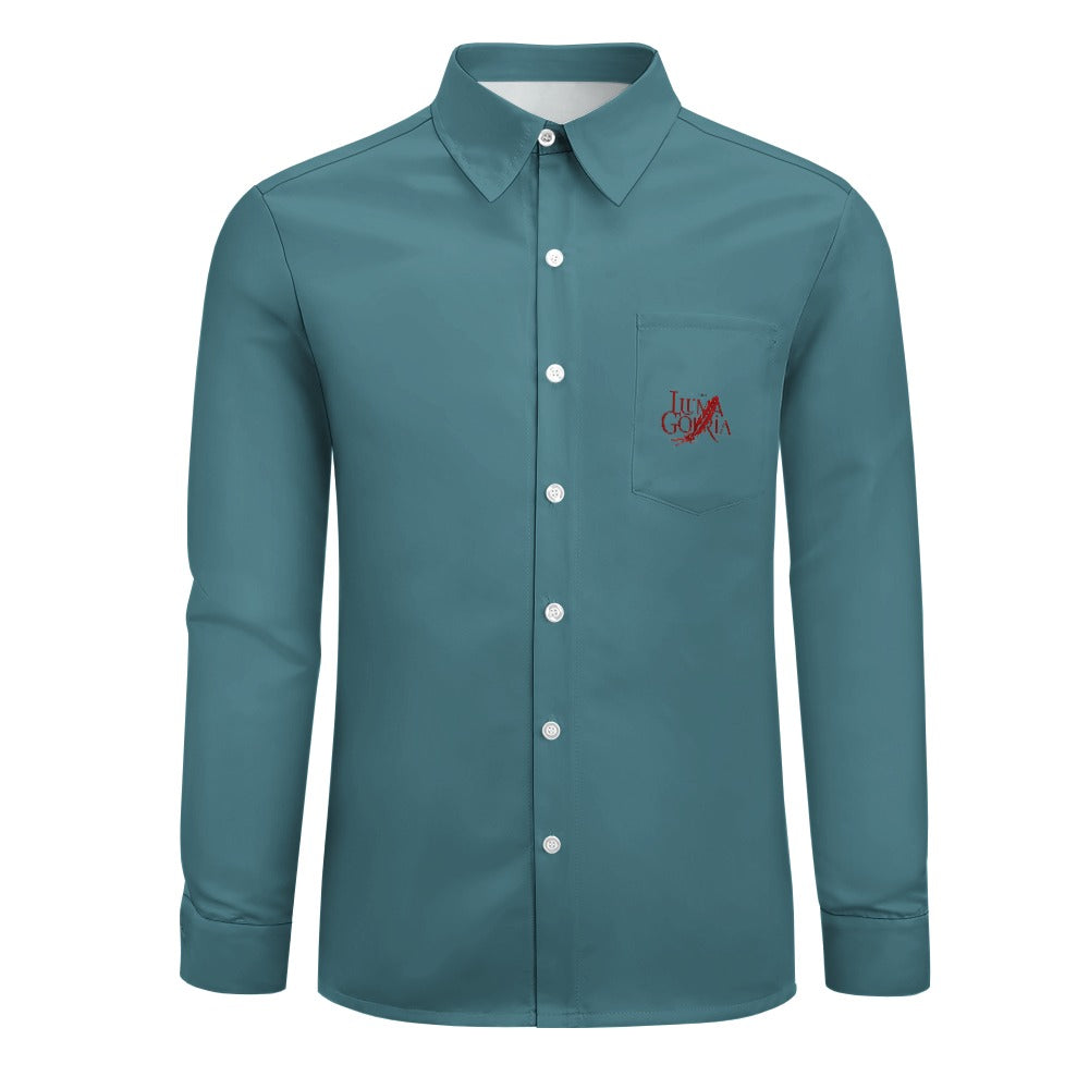 Chemise manches longues velours pêche – Ample, douce et tendance Luma Gorria vetement  Chemise manches longues Luma Gorria vêtement
