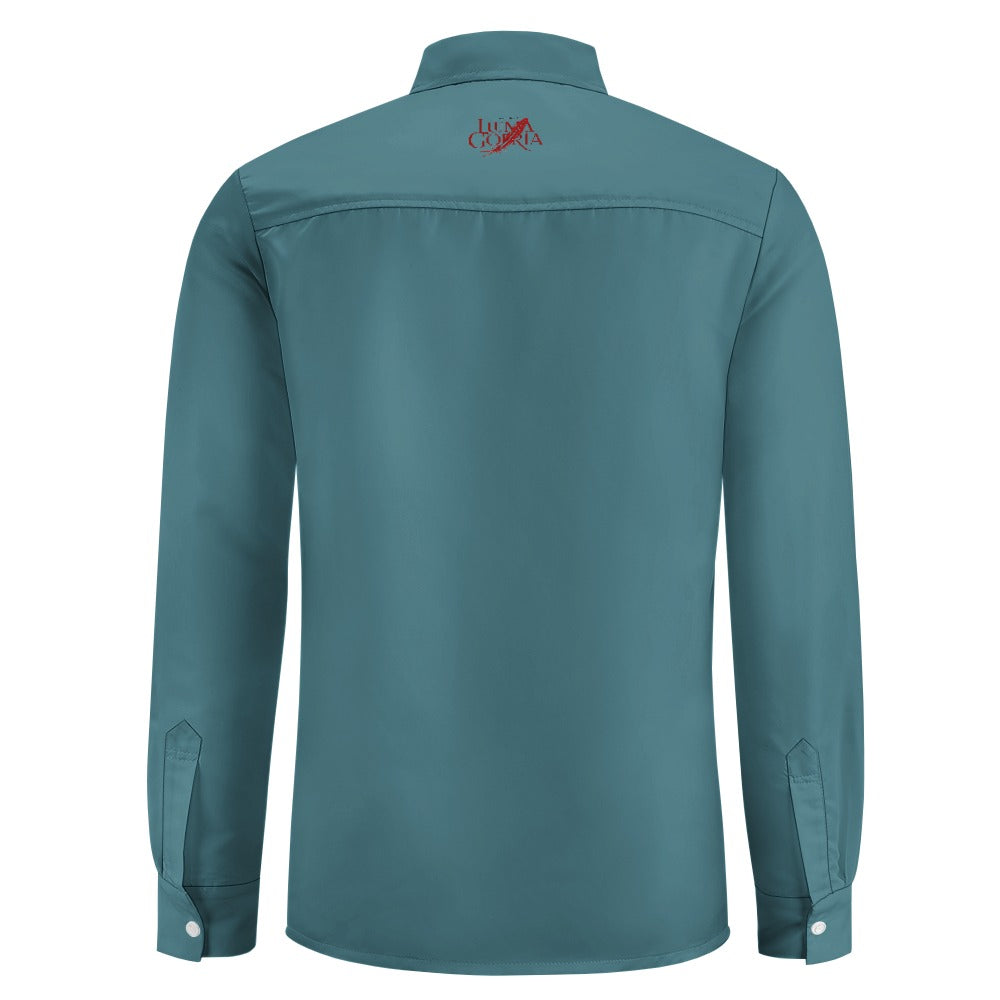 Chemise manches longues velours pêche – Ample, douce et tendance Luma Gorria vetement  Chemise manches longues Luma Gorria vêtement