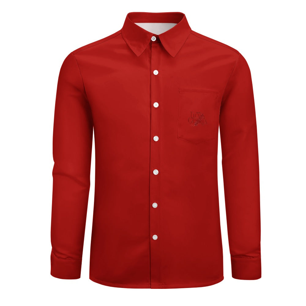 Chemise manches longues velours pêche – Ample, douce et tendance Luma Gorria vetement  Chemise manches longues Luma Gorria vêtement