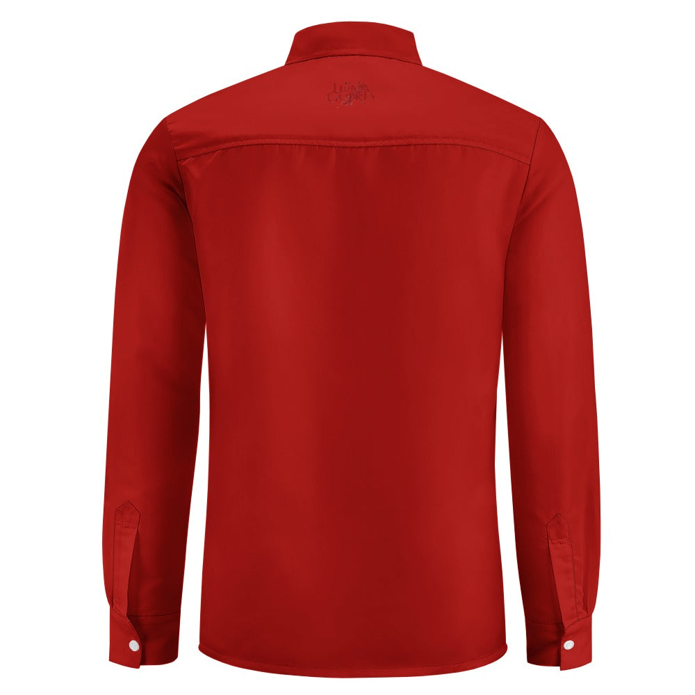Chemise manches longues velours pêche – Ample, douce et tendance Luma Gorria vetement  Chemise manches longues Luma Gorria vêtement