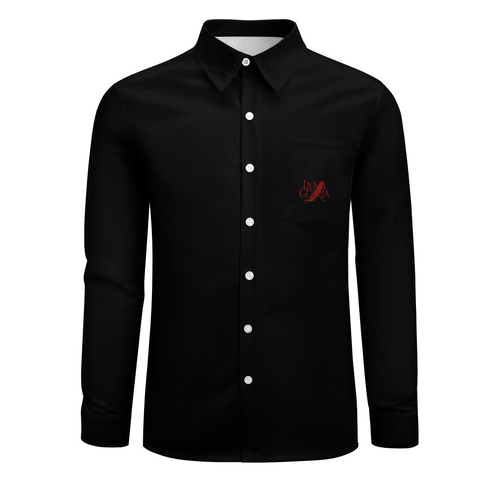 Chemise manches longues velours pêche – Ample, douce et tendance Luma Gorria vetement  Chemise manches longues Luma Gorria vêtement