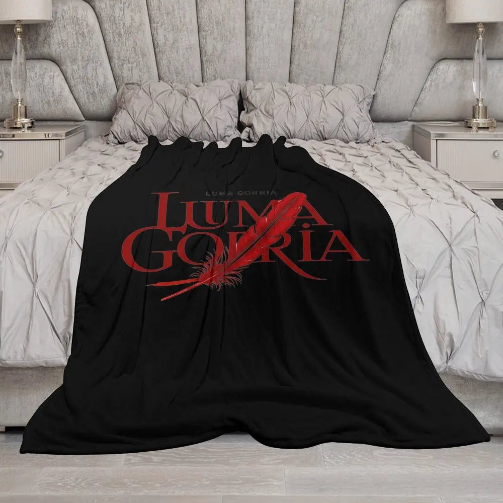 Couverture en Flanelle Ultra Douce – posé sur un lit
