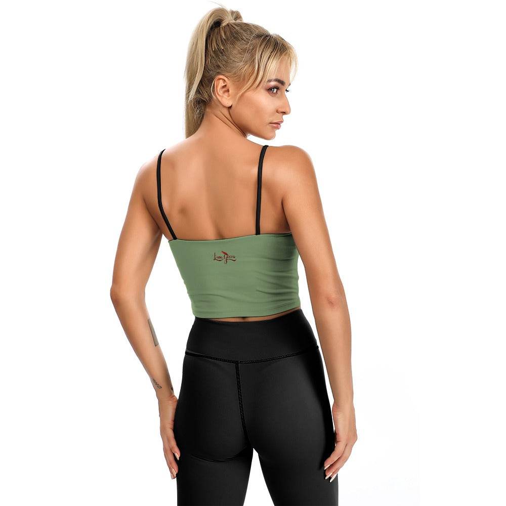Crop Top Femme à Fines Bretelles - Luma Gorria vêtement