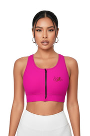 Brassière femme zippée légère