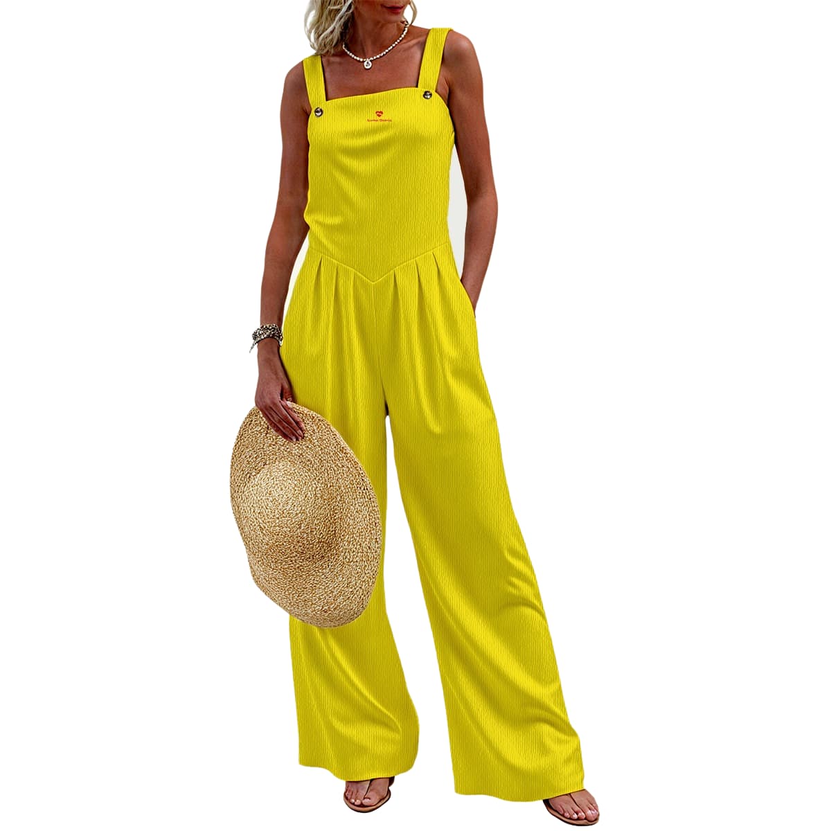 Combinaison pantalon femme jambes larges – Légère, élégante & estivale