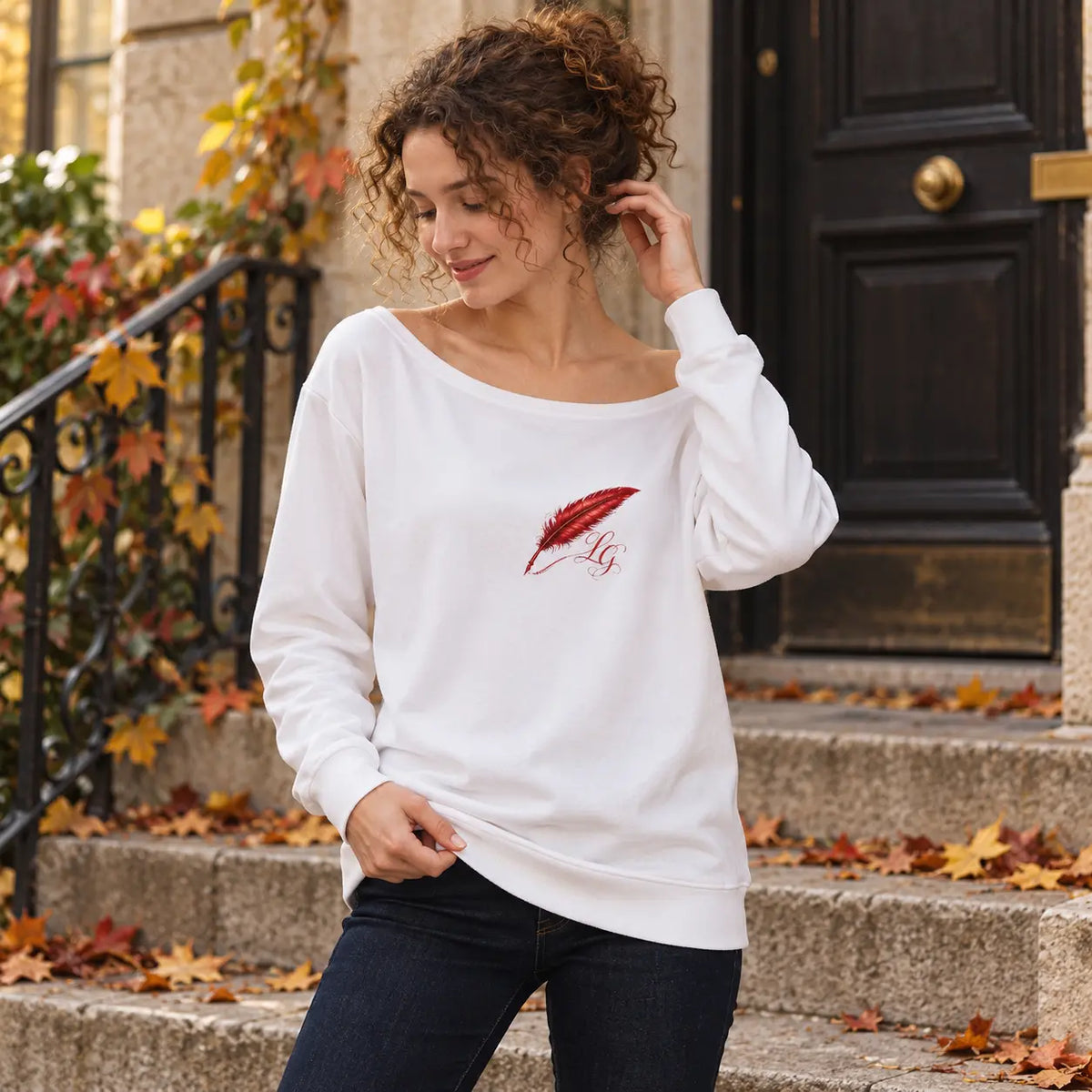 Sweat épaules dénudées pour femme – Féminité, confort & style tendance