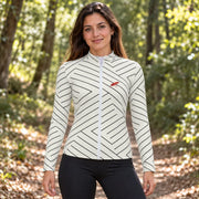 Veste de sport zippée ajustée pour femme – Légèreté, confort & style