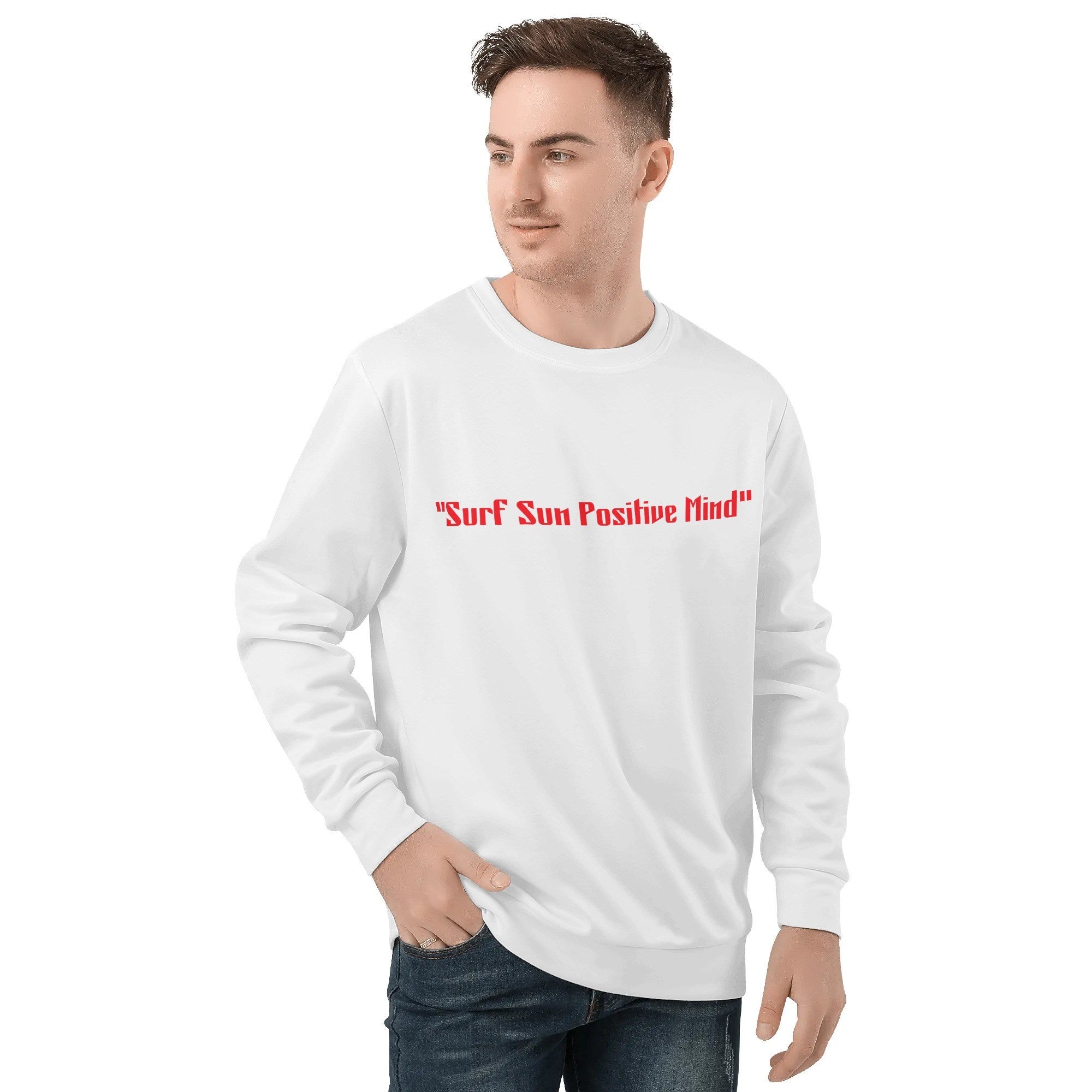 Sweat-shirt homme – Col rond, manches longues, style streetwear Luma Gorria vetement 45.00 Sweat-shirt homme Luma Gorria vêtement