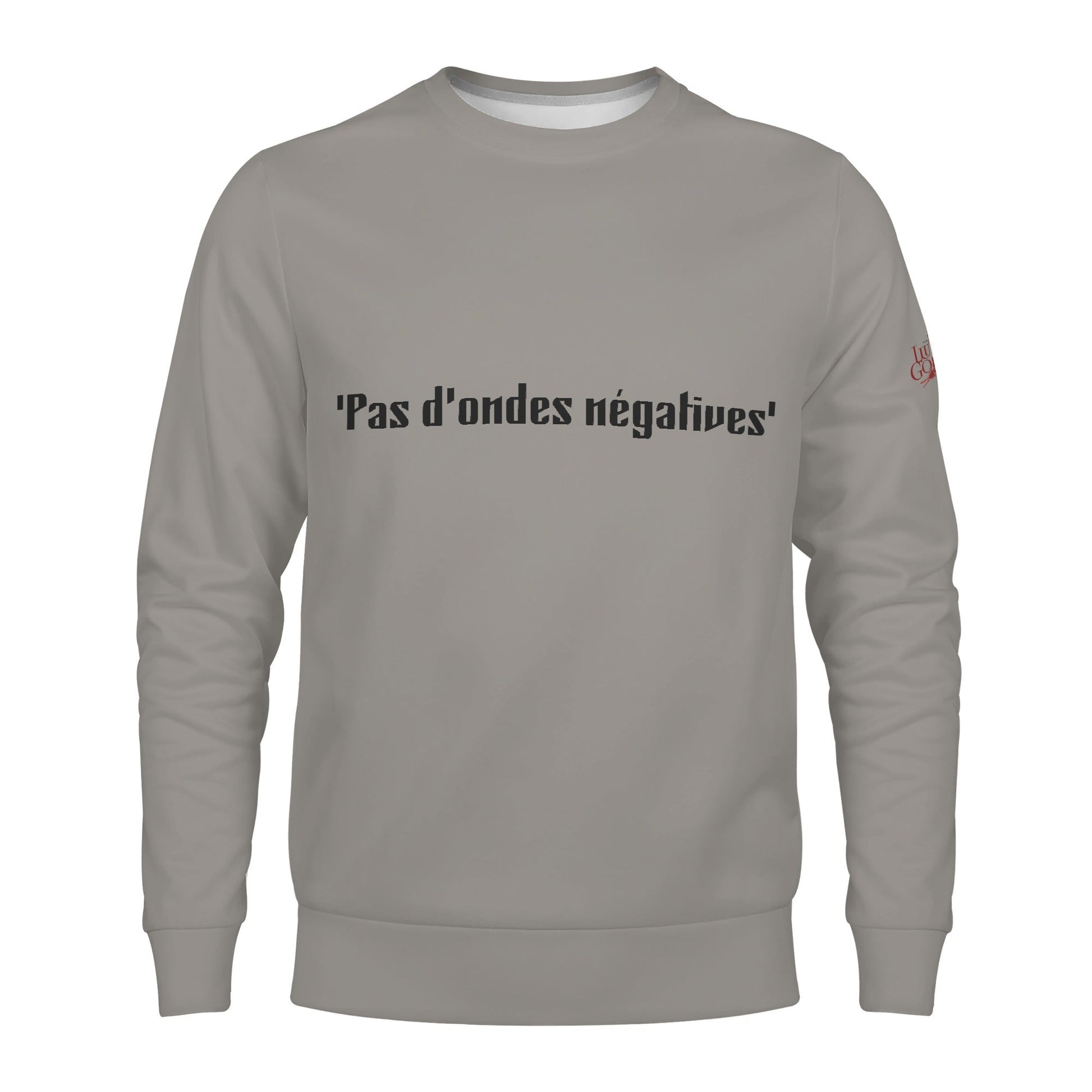 Sweat-shirt homme – Col rond, manches longues, style streetwear Luma Gorria vetement  Sweat-shirt homme Luma Gorria vêtement