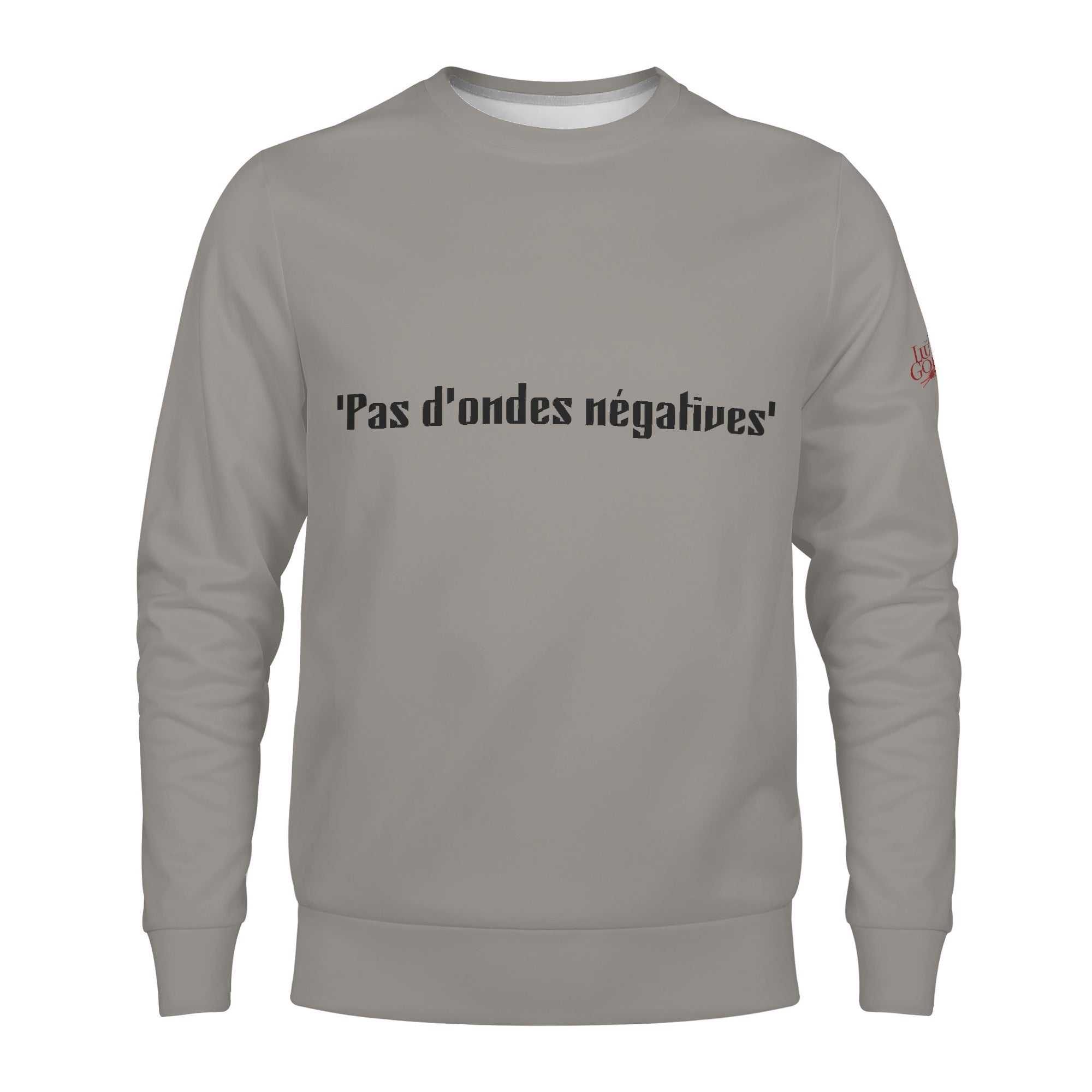 Sweat-shirt homme – Col rond, manches longues, style streetwear Luma Gorria vetement  Sweat-shirt homme Luma Gorria vêtement