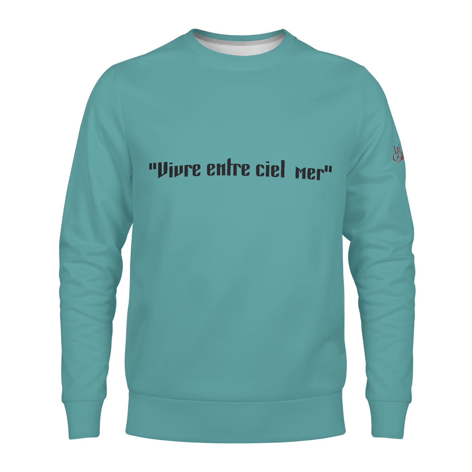 Sweat-shirt homme – Col rond, manches longues, style streetwear Luma Gorria vetement  Sweat-shirt homme Luma Gorria vêtement