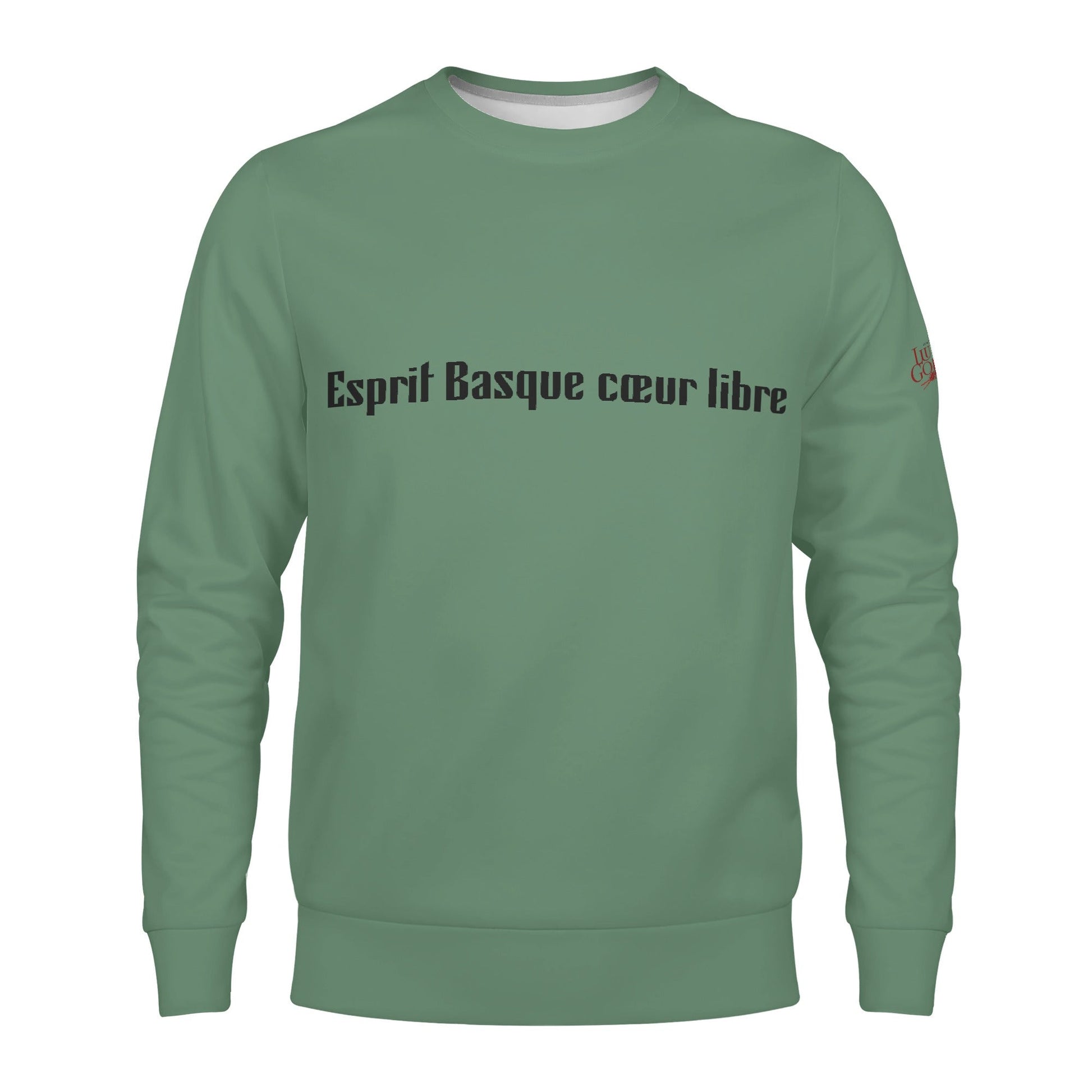 Sweat-shirt homme – Col rond, manches longues, style streetwear Luma Gorria vetement  Sweat-shirt homme Luma Gorria vêtement