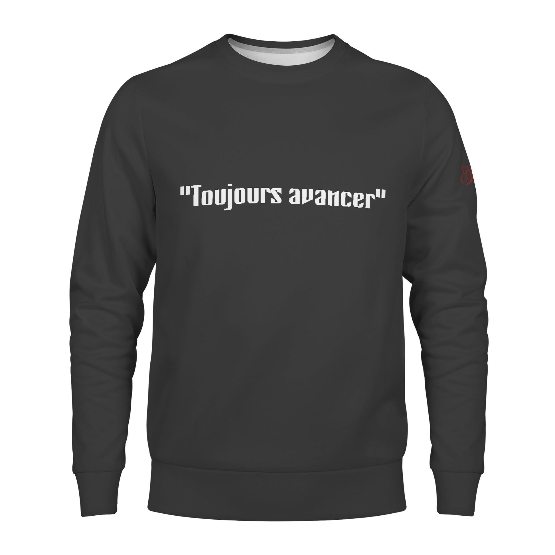 Sweat-shirt homme – Col rond, manches longues, style streetwear Luma Gorria vetement  Sweat-shirt homme Luma Gorria vêtement
