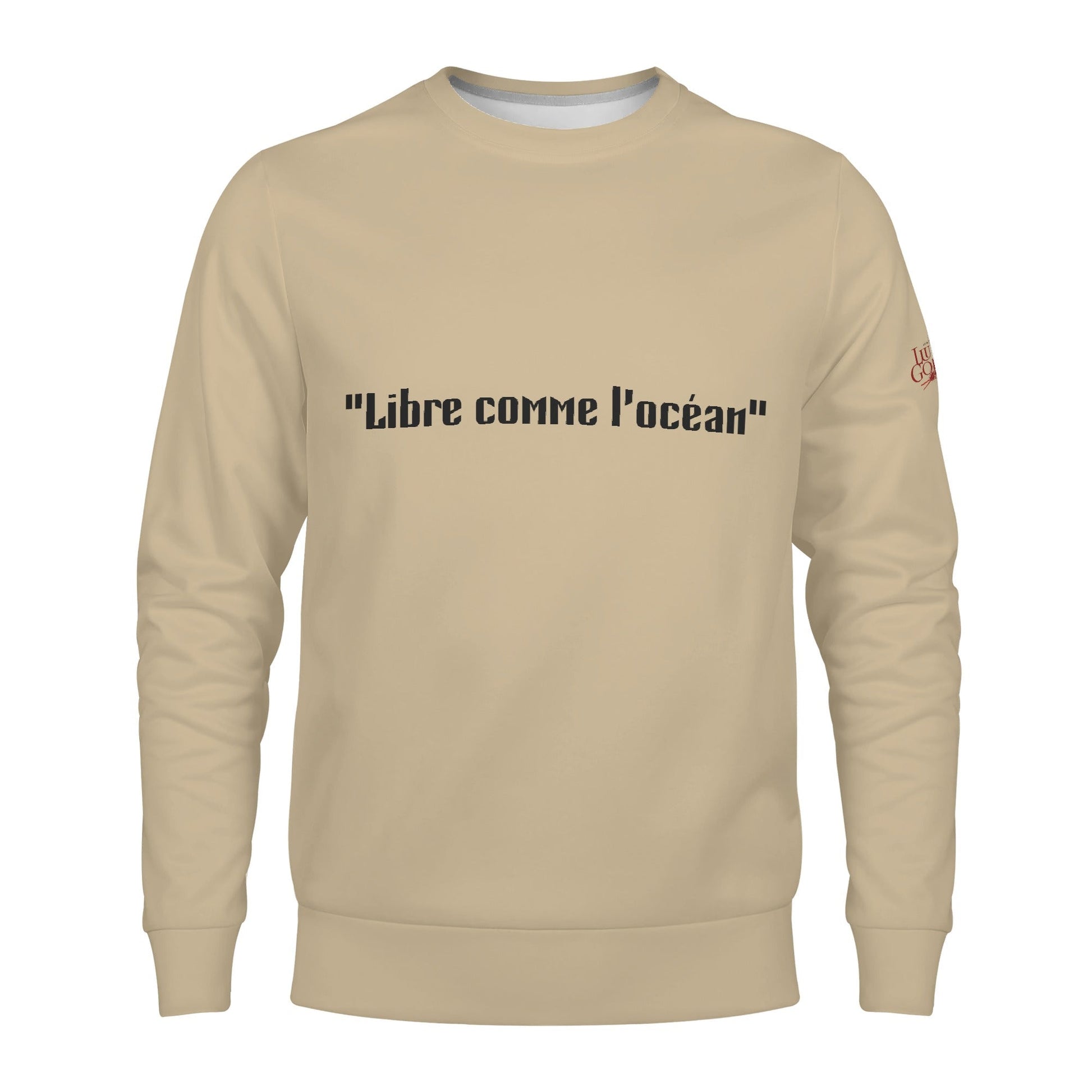 Sweat-shirt homme – Col rond, manches longues, style streetwear Luma Gorria vetement  Sweat-shirt homme Luma Gorria vêtement