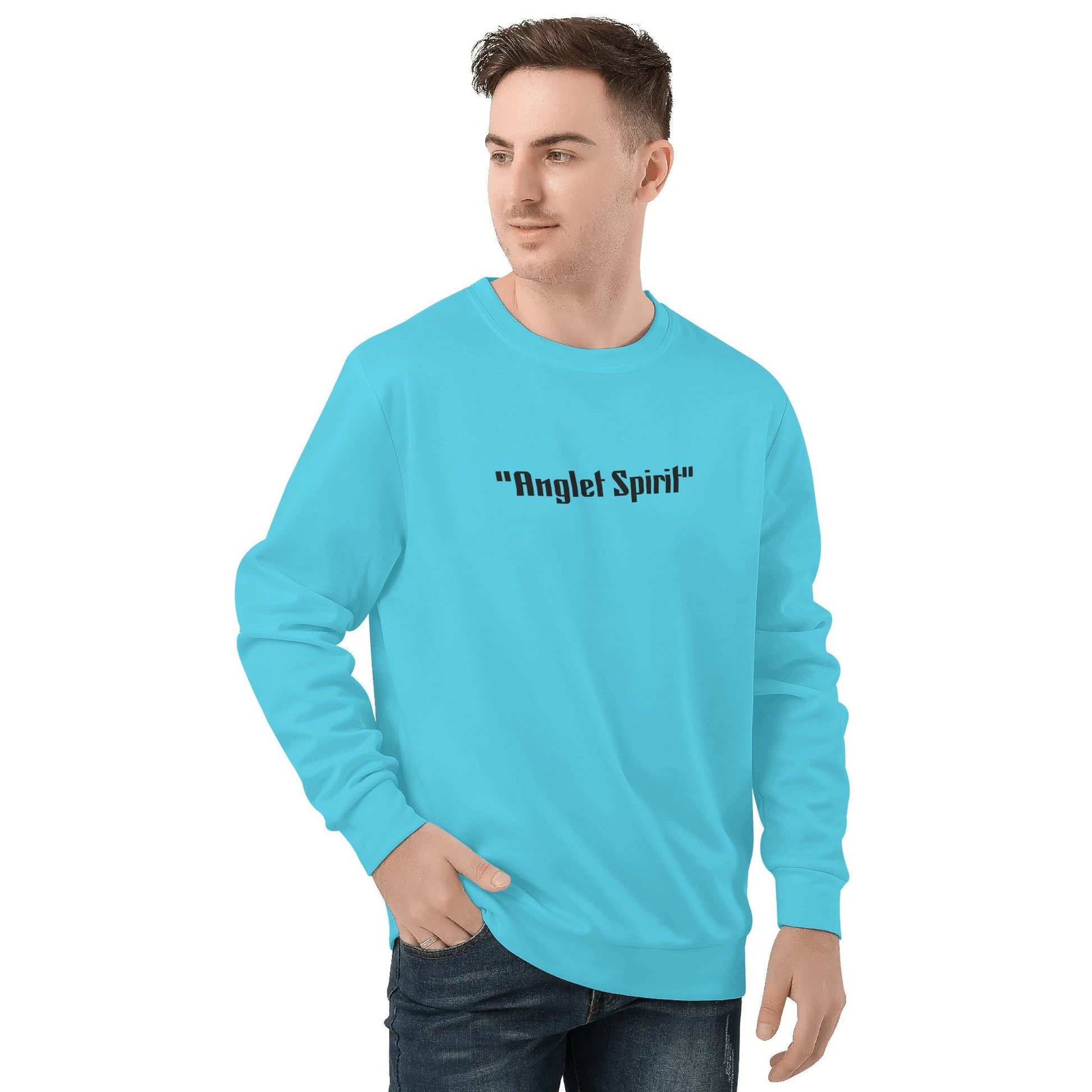 Sweat-shirt homme – Col rond, manches longues, style streetwear Luma Gorria vetement 45.00 Sweat-shirt homme Luma Gorria vêtement