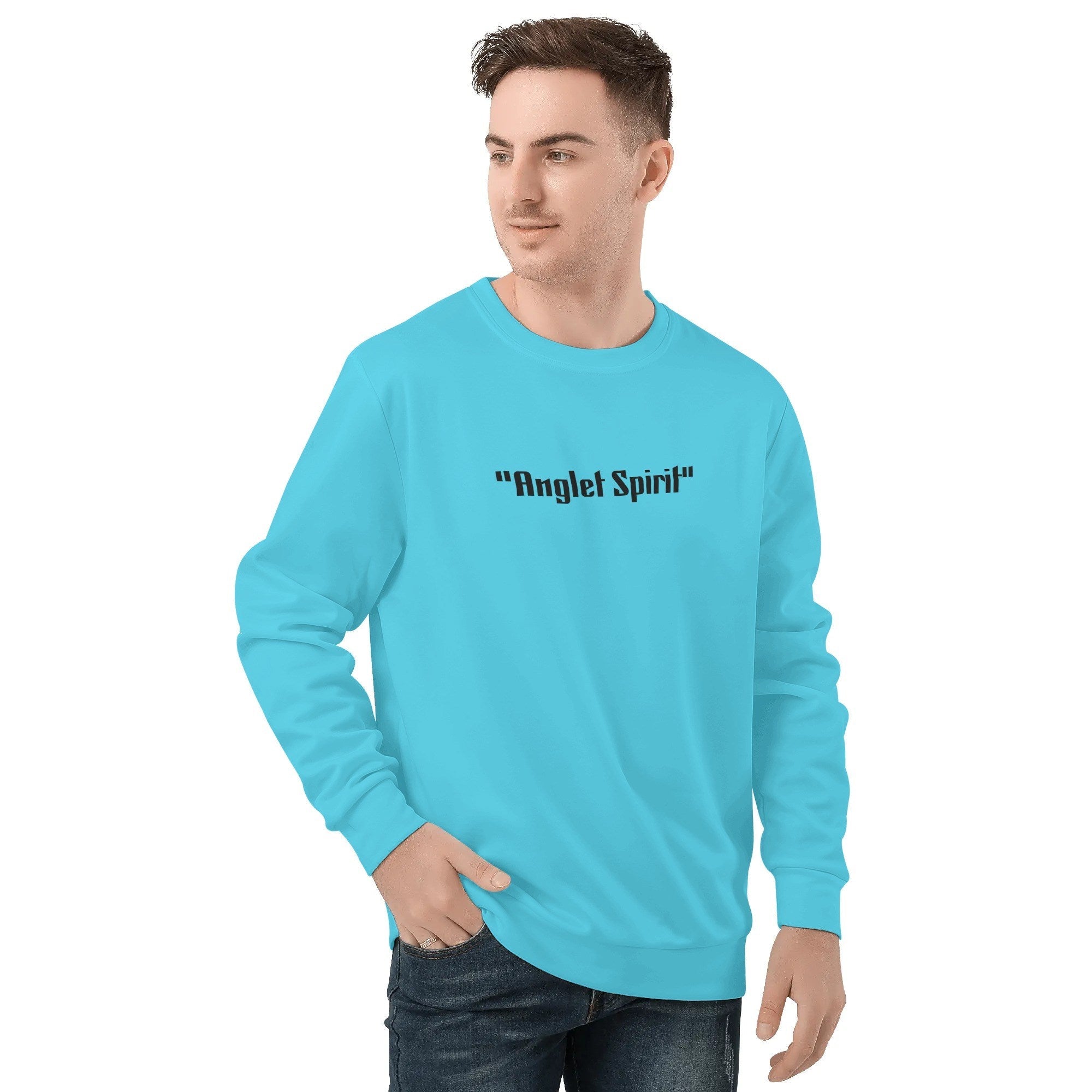 Sweat-shirt homme – Col rond, manches longues, style streetwear Luma Gorria vetement 45.00 Sweat-shirt homme Luma Gorria vêtement