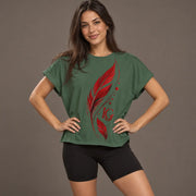 T-shirt de sport dos nu croisé pour femme – Confort, légèreté &. liberté de mouvement