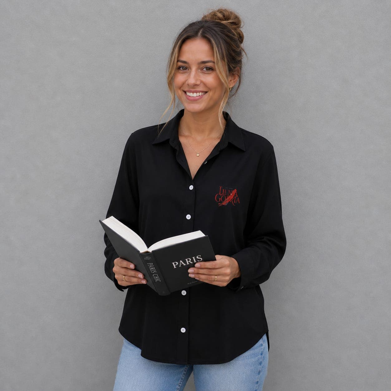 Chemise à ourlet court femme – Coupe moderne