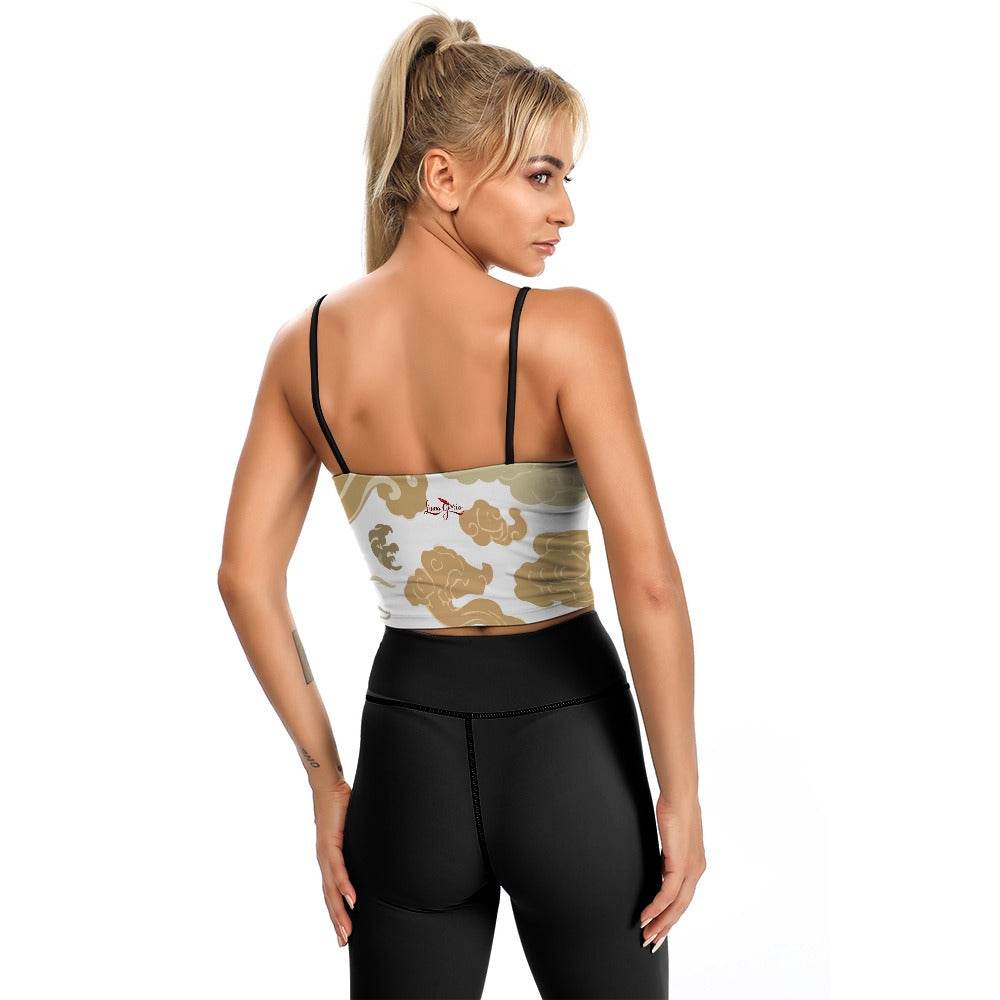 Crop Top à Fines Bretelles Femme - Luma Gorria vêtement