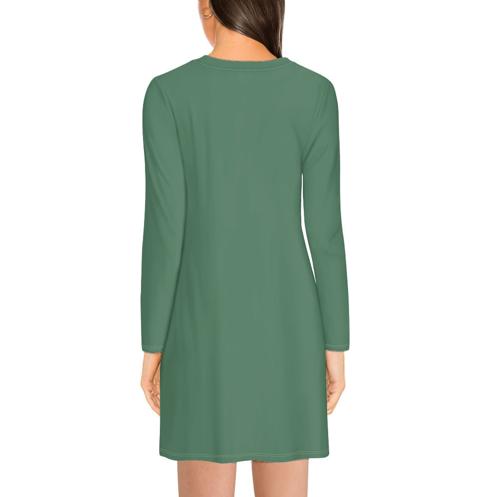 Robe slim femme – Manches longues, extensible et élégante Luma Gorria vêtement  Robe slim femme Luma Gorria vêtement