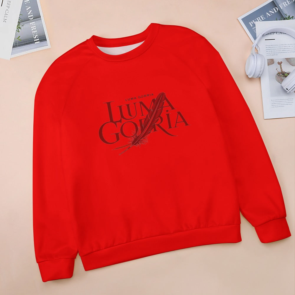 Pull col rond raglan – Doux, chaud et confortable au quotidien Luma Gorria vetement  Pull col rond Luma Gorria vêtement