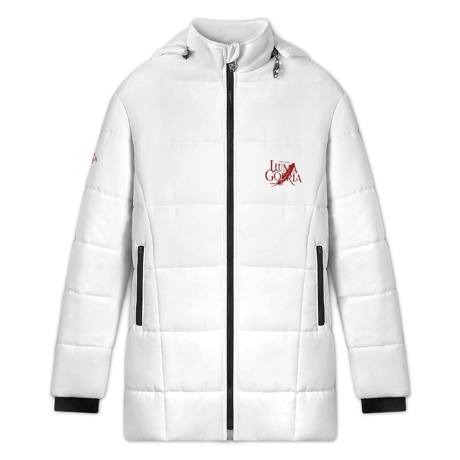 Doudoune à capuche femme zippée confortable et moderne