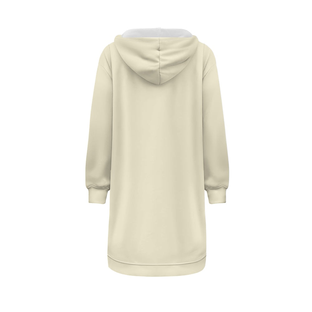 Sweat à capuche femme – Mi-long, doux et zippé Luma Gorria vêtement  Sweat à capuche femme Luma Gorria vêtement