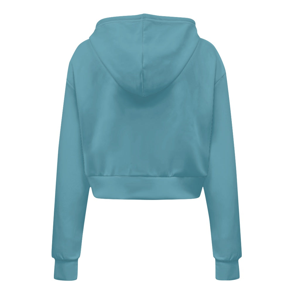 Sweat à capuche court femme – Zippé, tendance et confortable Luma Gorria vêtement  Sweat à capuche court femme Luma Gorria vêtement