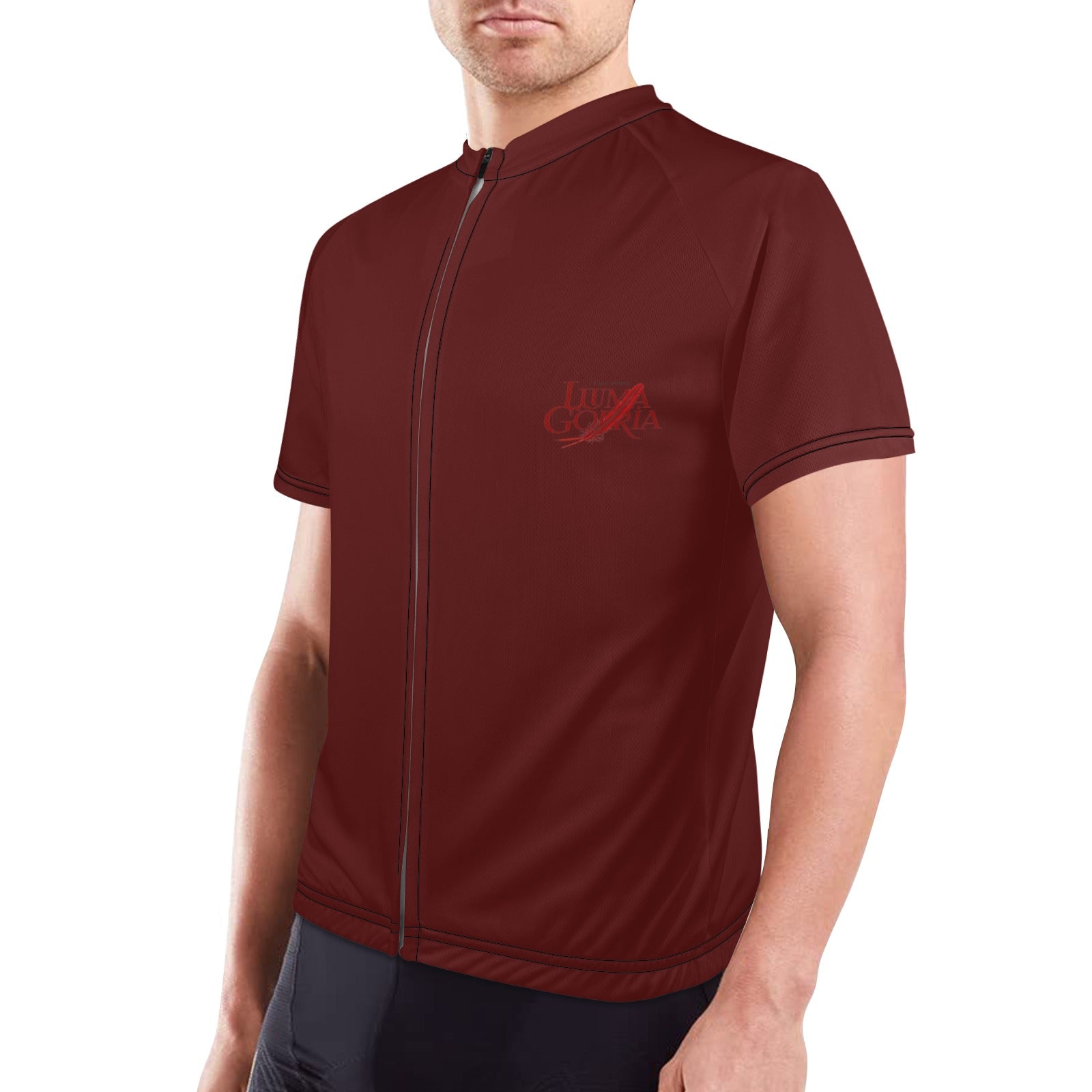 Maillot cyclisme homme – Respirant, poches arrière, bande réfléchissante