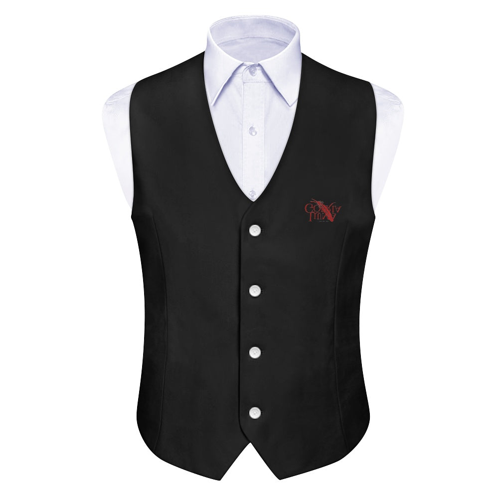Gilet de costume homme – Col V, sans manches et ajustable Luma Gorria vêtement  Gilet de costume homme Luma Gorria vêtement