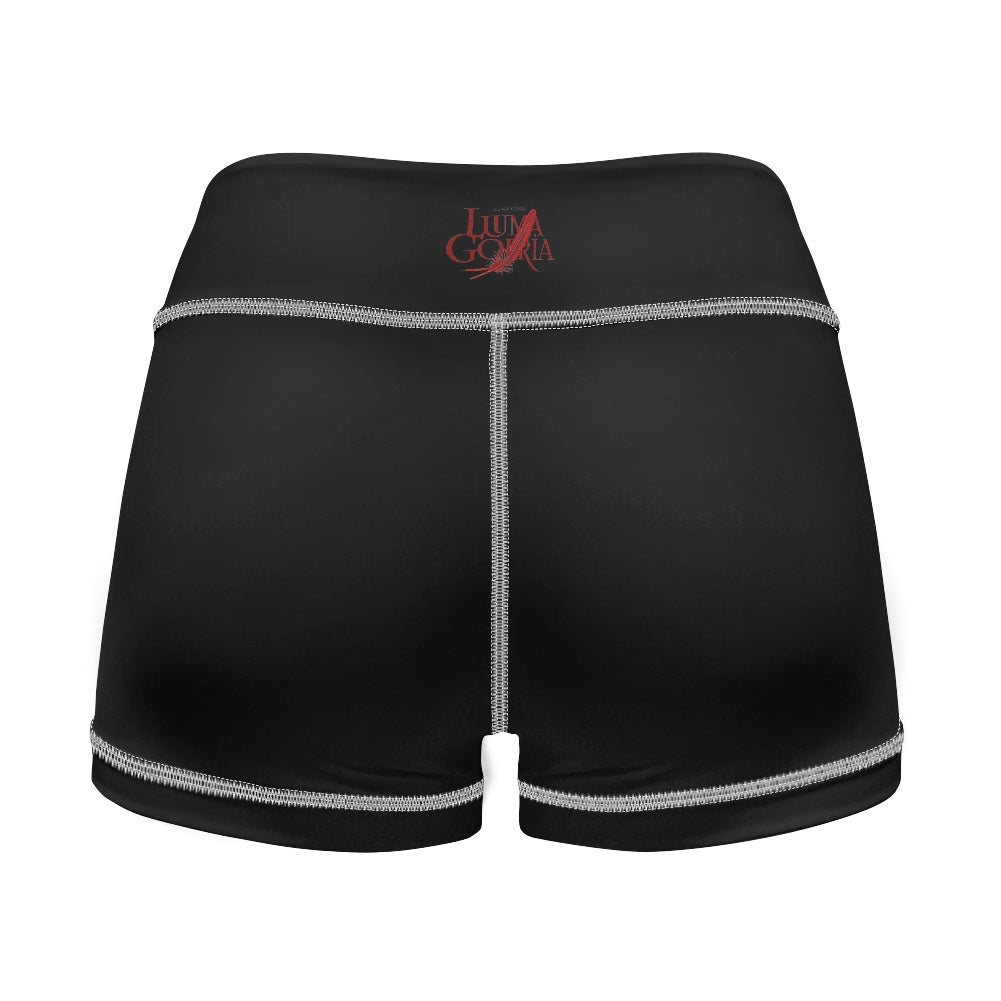 Legging short femme – Confort extensible pour sport et loisirs Luma Gorria vêtement  Legging short femme Luma Gorria vêtement