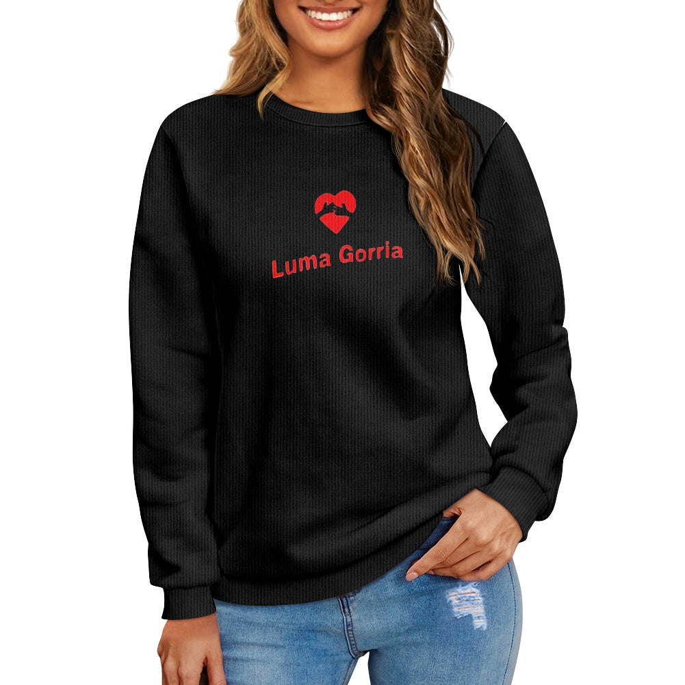 Pull femme – Doux, respirant et disponible du S au 5XL Luma Gorria vêtement 45.00 Pull femme Luma Gorria vêtement