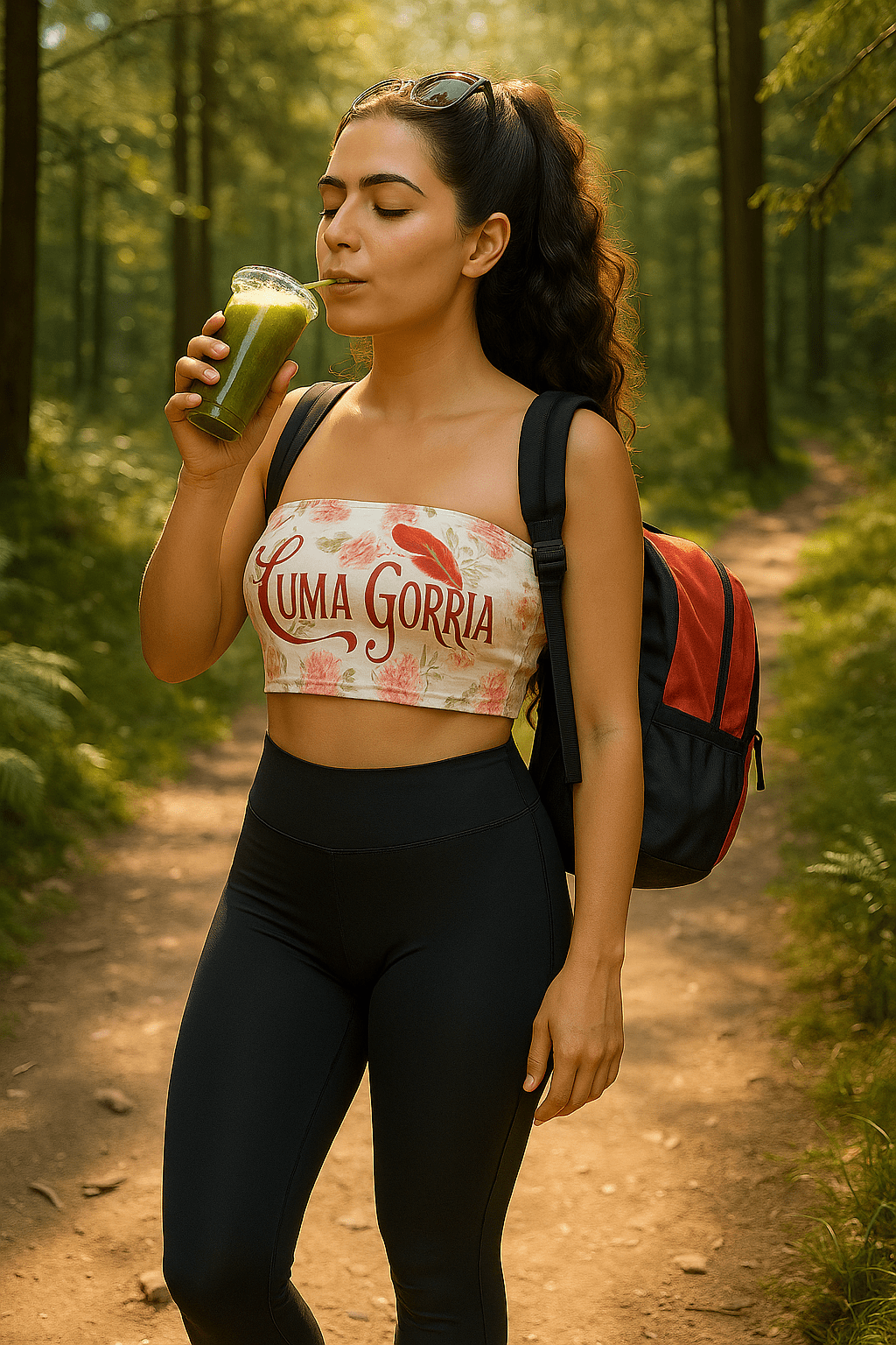 Bandeau Court Femme - Luma Gorria vêtement