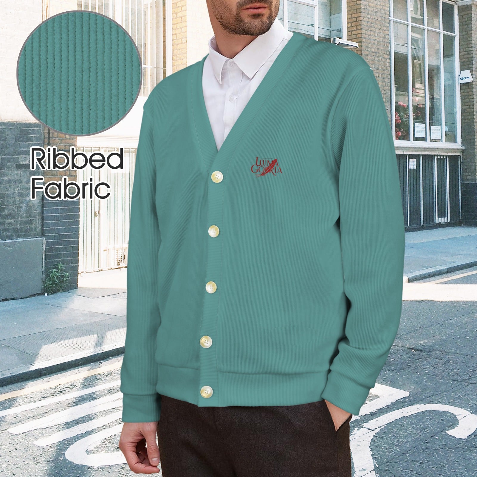 Cardigan homme – Col V, léger et élégant pour toutes occasions