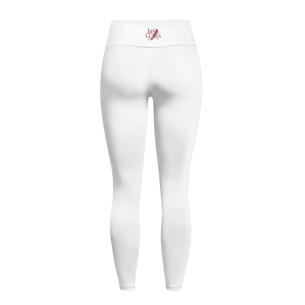 Legging femme – Tissu maillot de bain, respirant avec poches Luma Gorria vêtement  Legging femme avec poches Luma Gorria vêtement