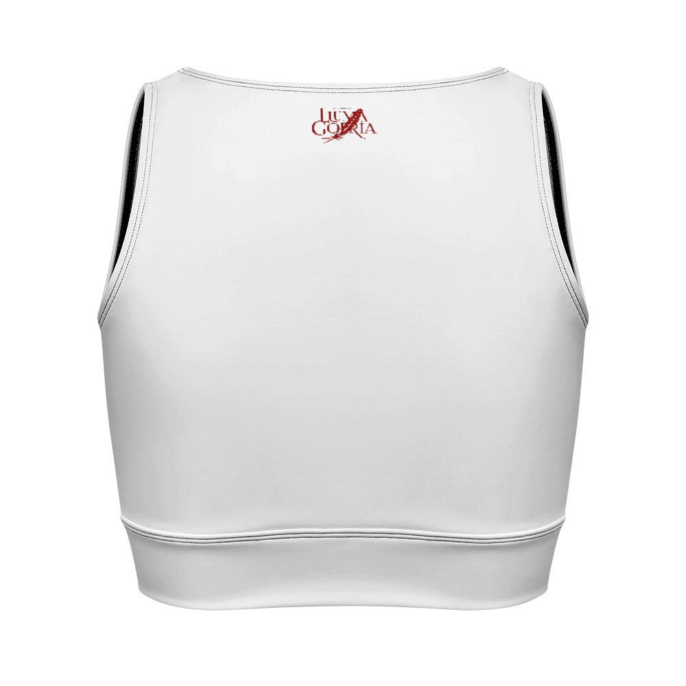 Brassière femme zippée double face en polyester 250 g/m² Luma Gorria vetement  Brassière femme zippée Luma Gorria vêtement