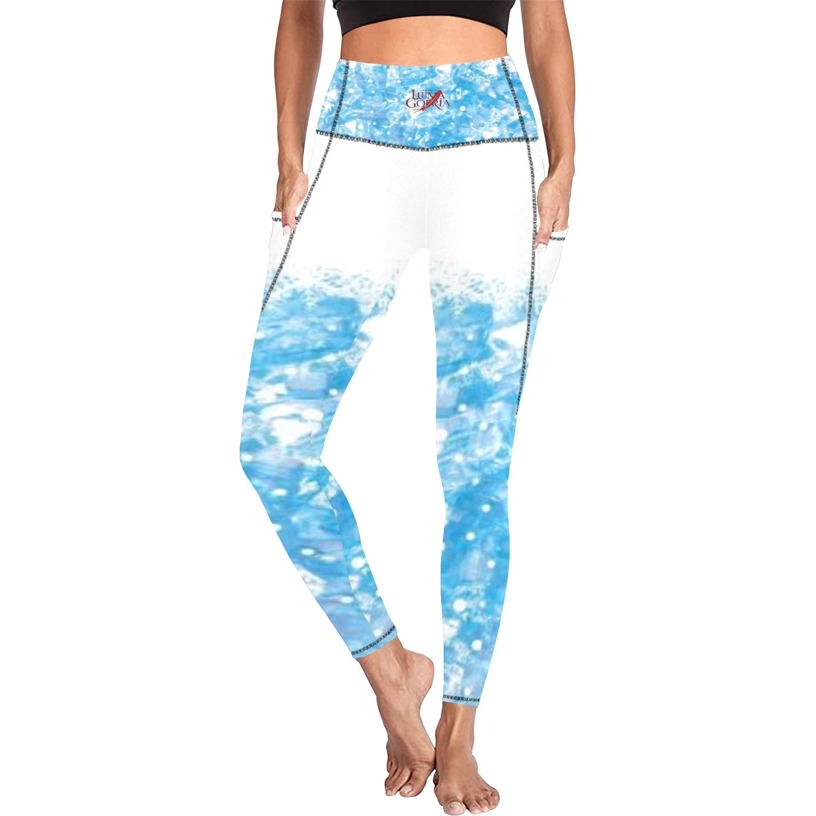 Legging femme taille haute avec poches Luma Gorria vetement  Legging femme taille haute avec poches Luma Gorria vêtement