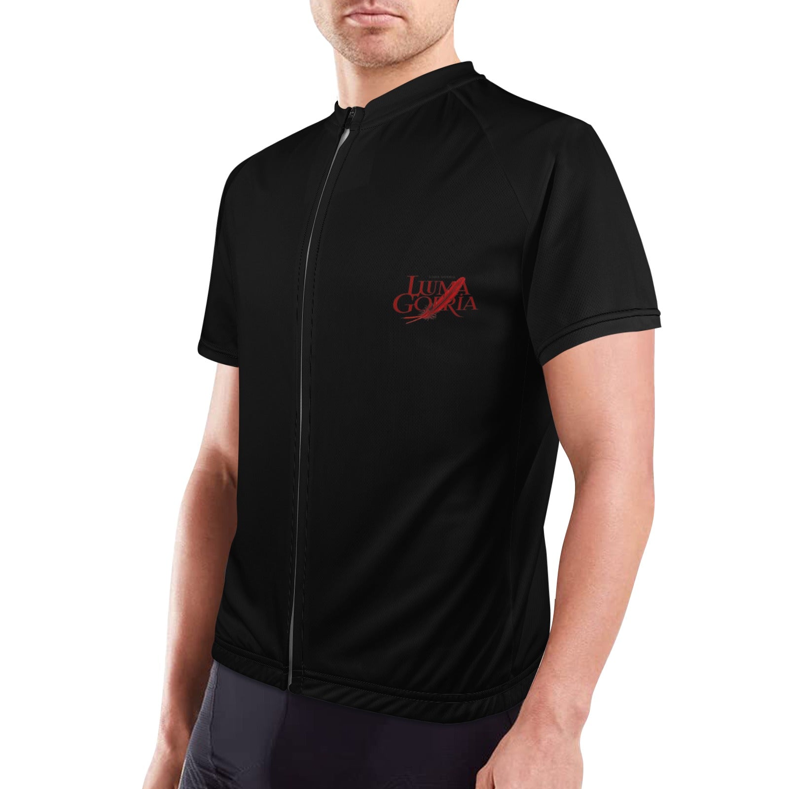 Maillot cyclisme homme – Respirant, poches arrière, bande réfléchissante